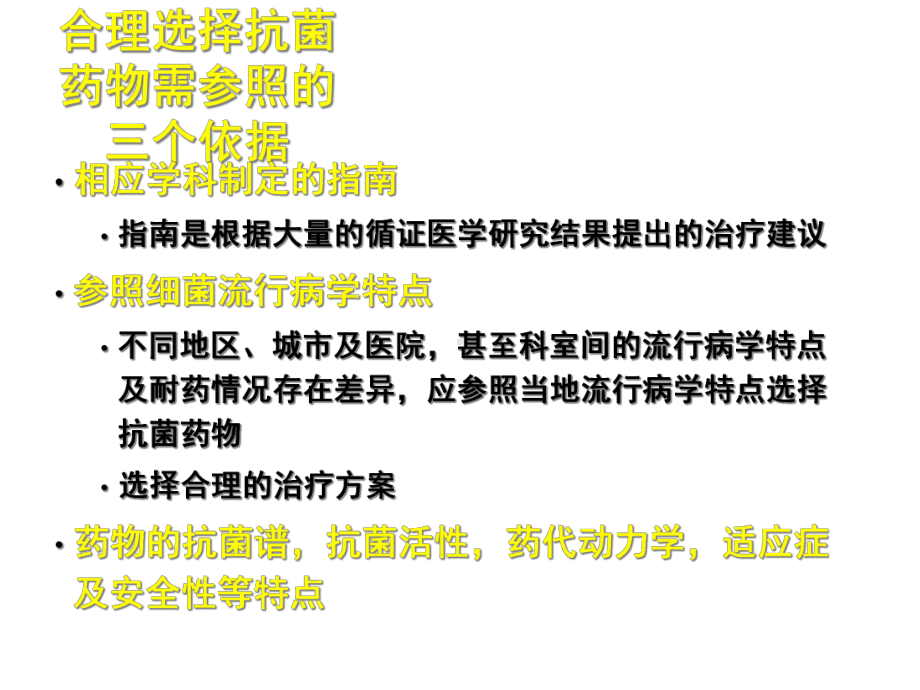 从抗菌药物的合理与优化应用到成功的经验性治疗课件.pptx_第3页