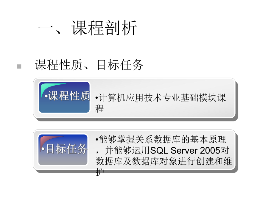 关系数据库原理及应用说课课件.pptx_第3页