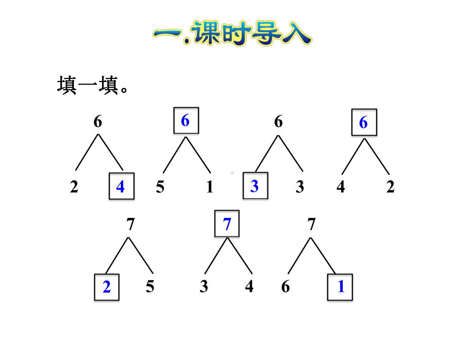 人教版数学一年级上册课件：第2课时--6、7的加减法.ppt_第2页