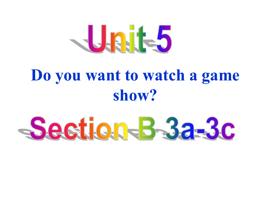 人教版八年级英语上册-Unit5-SectionB(3a-3c)写作课件-(共24张).ppt--（课件中不含音视频）_第1页