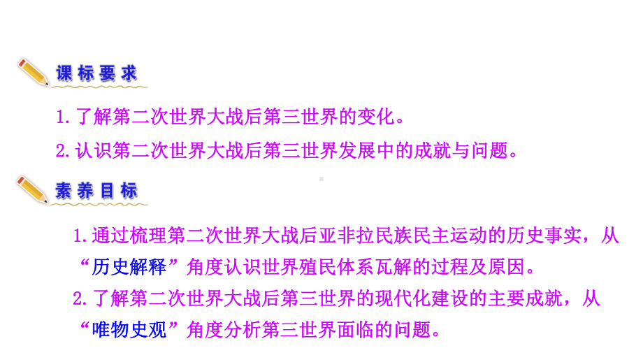 人教统编版高中历史必修中外历史纲要下世界殖民体系的瓦解与新兴国家的发展课件.ppt_第3页