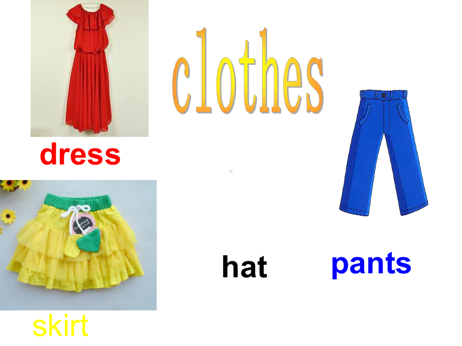 人教版PEP四年级下册Unit5-my-clothes-B-Let’s-talk公开课课件.ppt_第3页