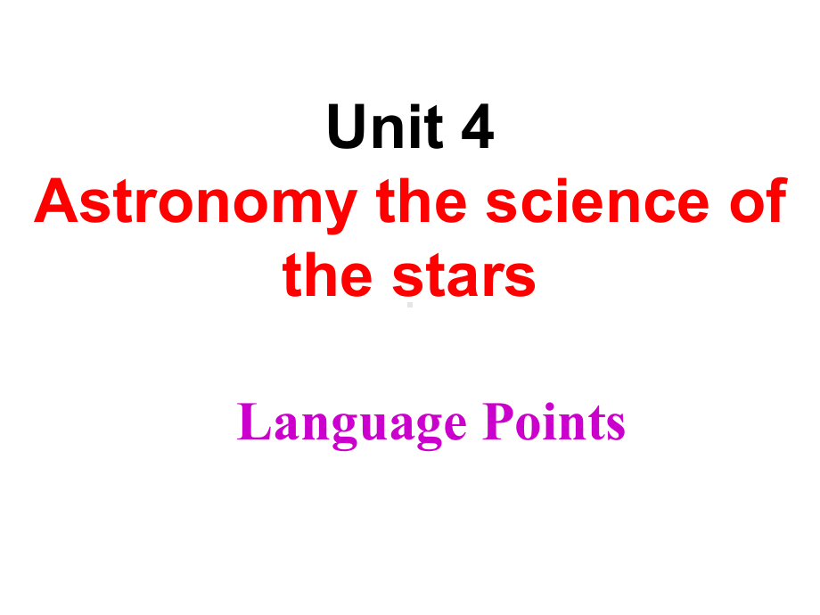 人教必修三Unit4-Language-points-重点句型(共14张)课件.pptx--（课件中不含音视频）_第1页