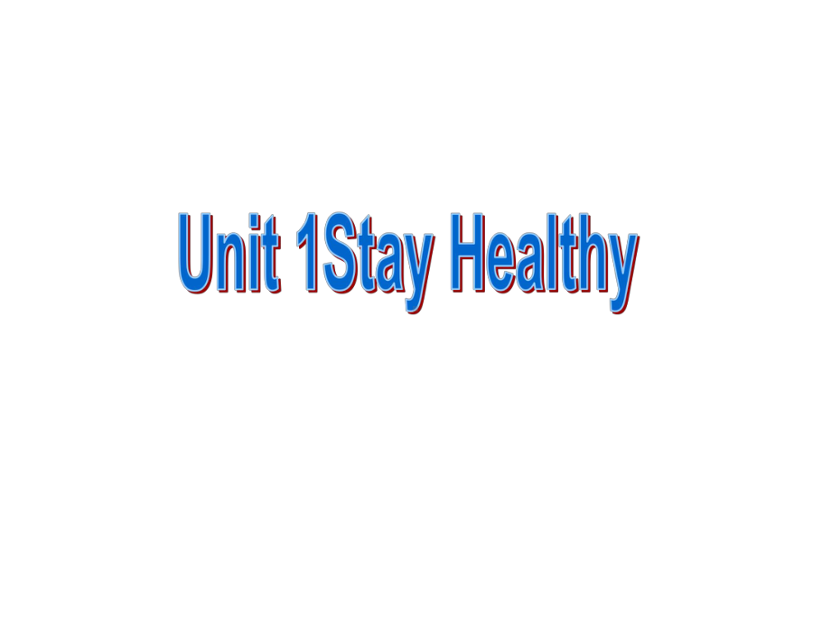 九年级英语上册Unit1StayHealthyLesson2AVisittotheDe课件.ppt--（课件中不含音视频）_第1页