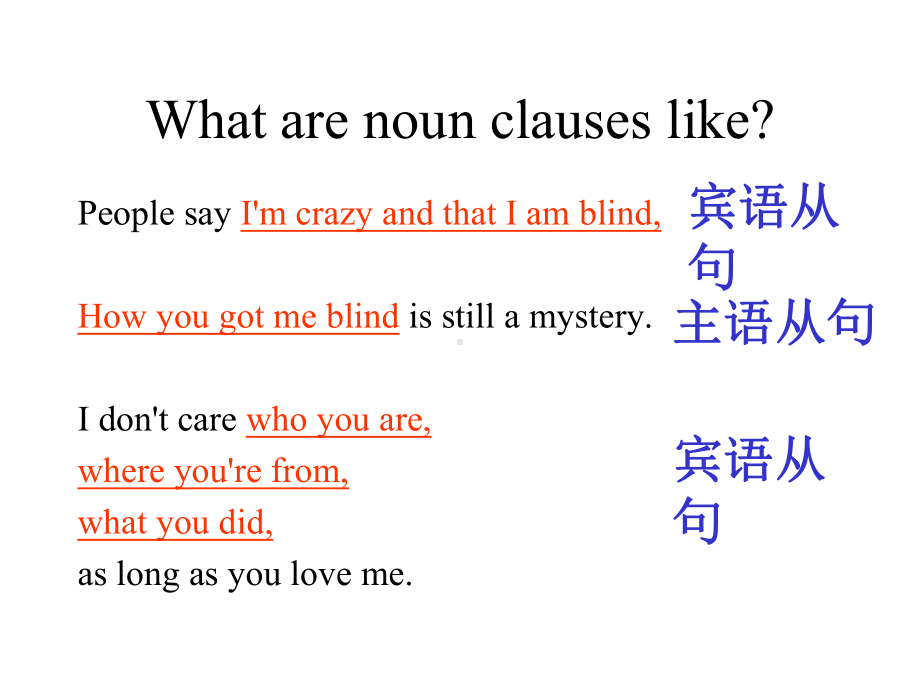 人教高中英语必修3Unit5noun-Clause(共26张)课件.pptx--（课件中不含音视频）_第3页