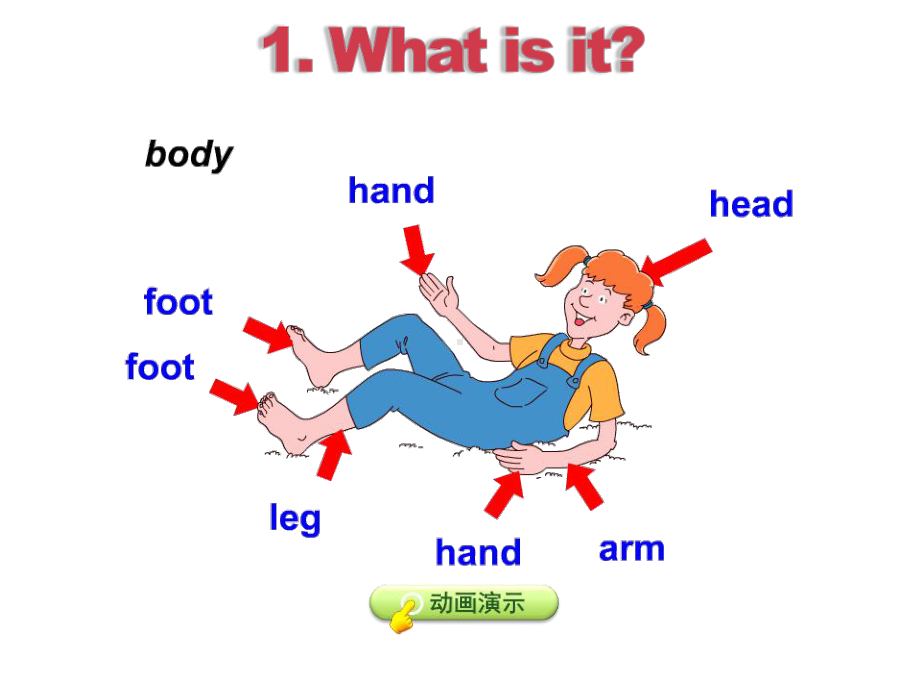 冀教版三年级英语上册Lesson-14-My-Body课件.pptx--（课件中不含音视频）_第3页