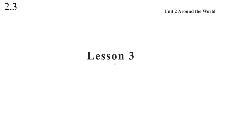 人教版新起点六年级英语上册Unit-2-Lesson-3课件.pptx--（课件中不含音视频）_第1页