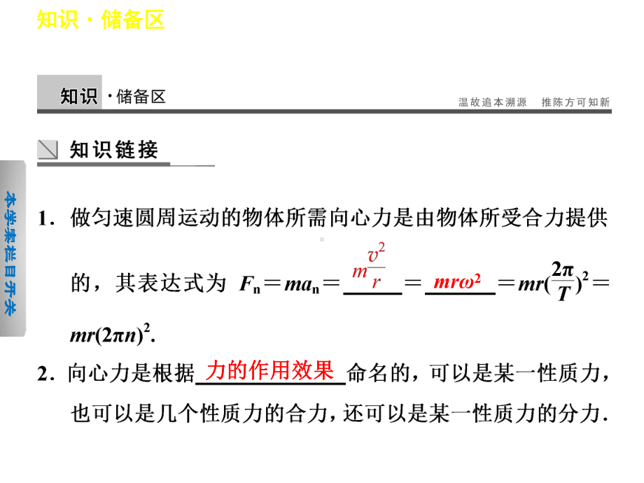 人教新课标必修2第5章生活中的圆周运动学案课件.ppt_第2页