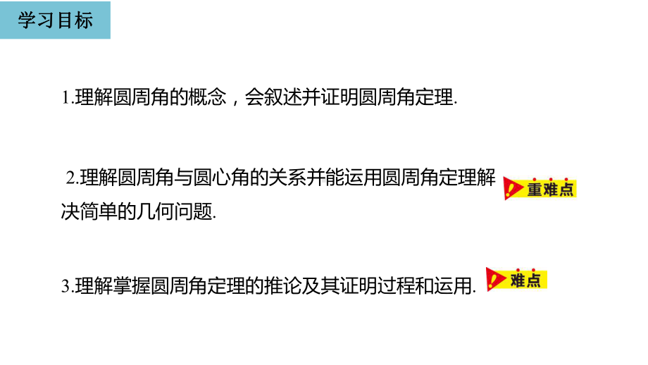 人教版九年级数学上册2414圆周角课件.pptx_第3页