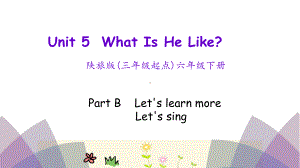 六年级下册英语课件-Unit-5What-is-he-like-第三课时-陕旅版(共22张).pptx--（课件中不含音视频）