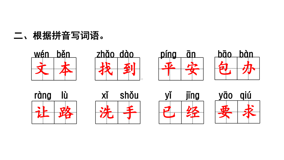 人教部编版一年级下册语文课件-第7单元复习-(共15张).ppt_第3页