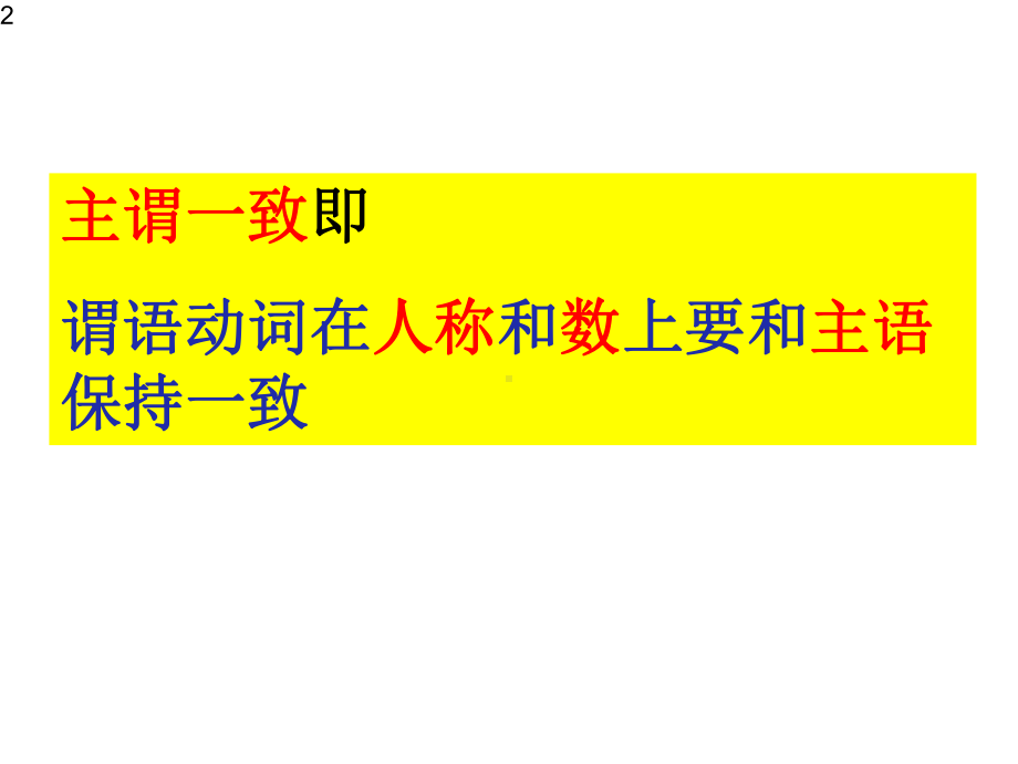 人教版九年级英语中考复习专题--主谓一致课件.pptx_第2页