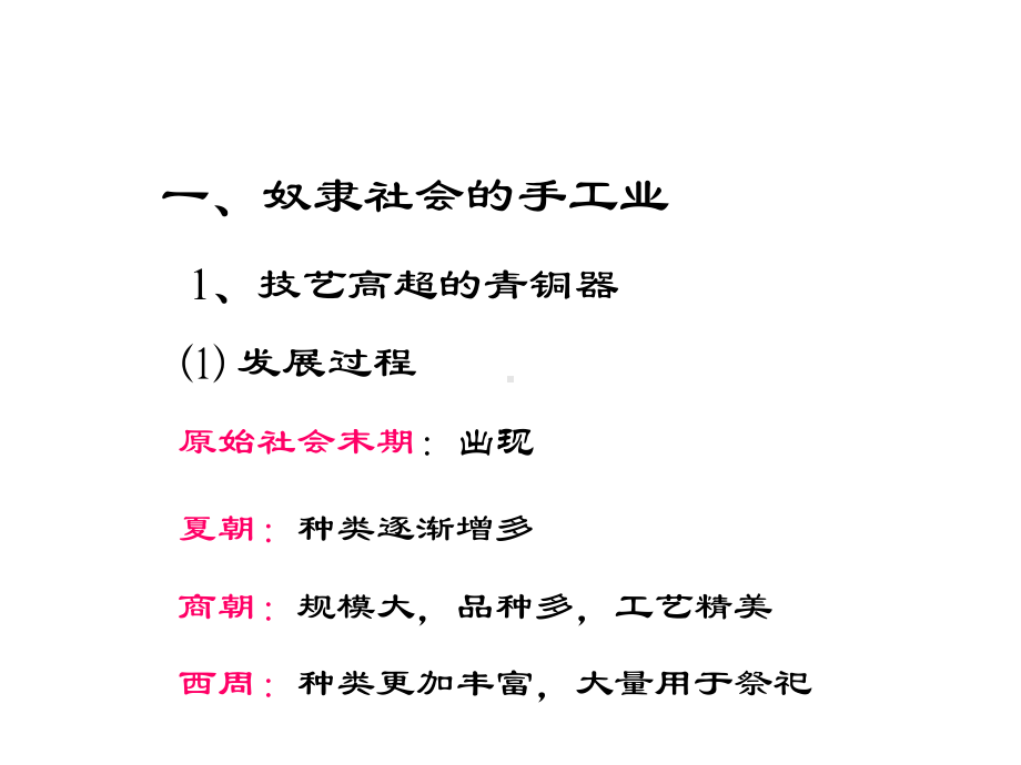 人教部编版七年级历史上册第课《灿烂的青铜文明》人教新课标版课件.ppt_第3页