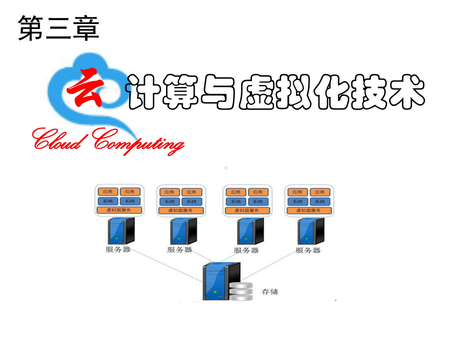 云计算技术基础教程课件第3-4章.ppt_第1页