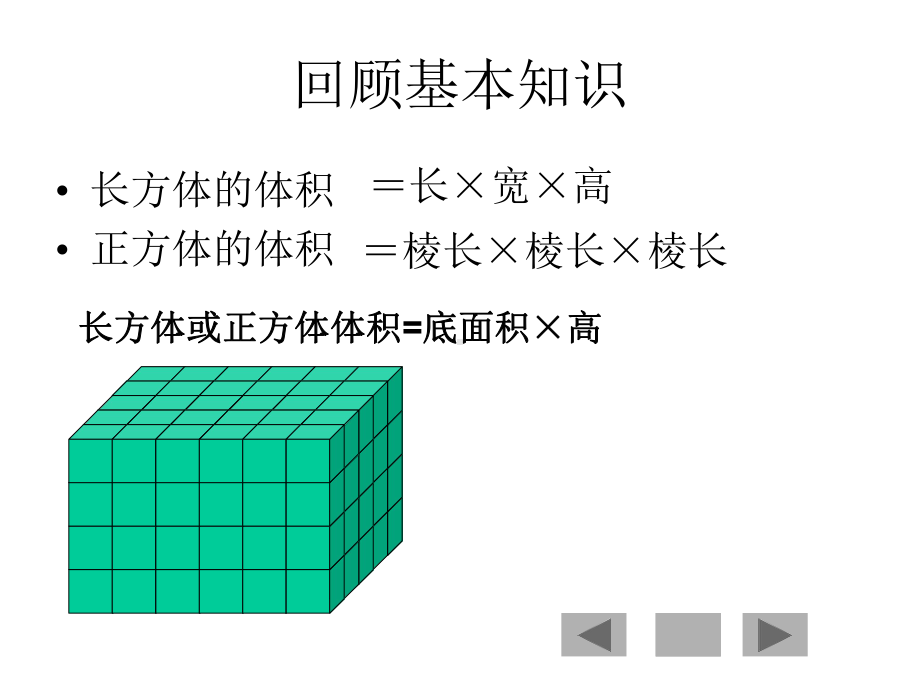 五年级奥数上册第三讲巧求表面积和体积课件.ppt_第3页