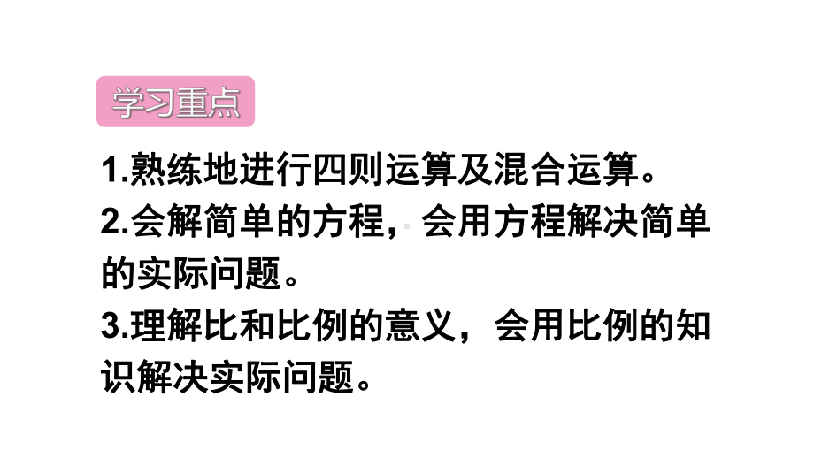 人教版六年级下册数学总复习数与代数综合训练课件.ppt_第3页