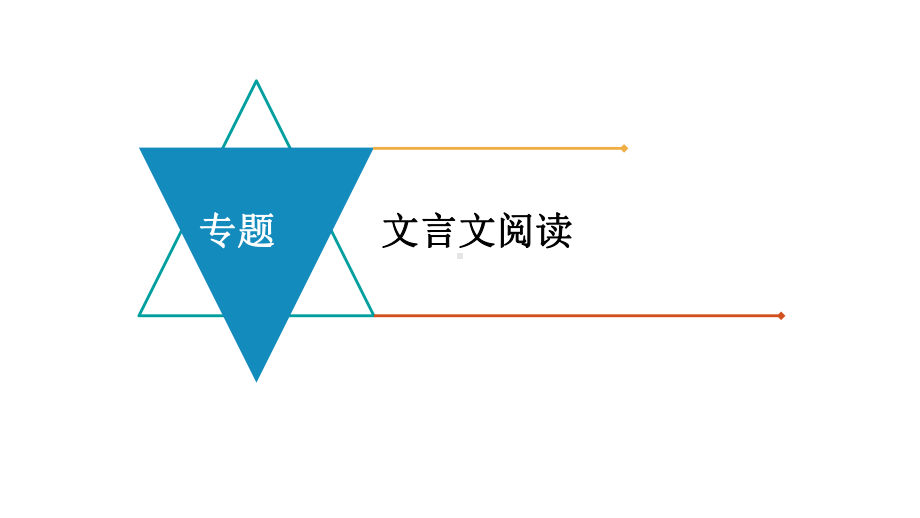 中考语文总复习专题文言文阅读完美课件.pptx_第1页