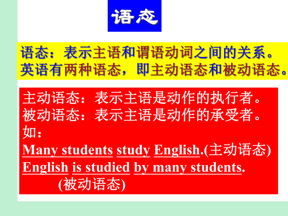 九年级英语-被动语态-课件.ppt（纯ppt,无音视频）_第3页