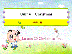 冀教版小学英语六6年级上册-Unit-4Lesson20-Christmas-Tree授课课件.ppt--（课件中不含音视频）