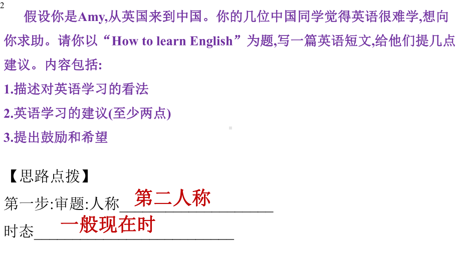 初中英语-外研版八年级上册-Module1-12-话题作文课件.pptx--（课件中不含音视频）--（课件中不含音视频）_第2页