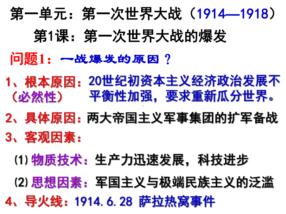 人教版选修三《20世纪的战争与和平》总复习课件-.ppt_第2页