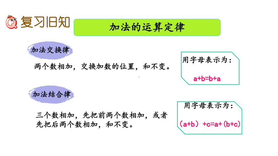 人教部编版四年级数学下册第三单元《运算定律》35-练习六课件.pptx_第2页