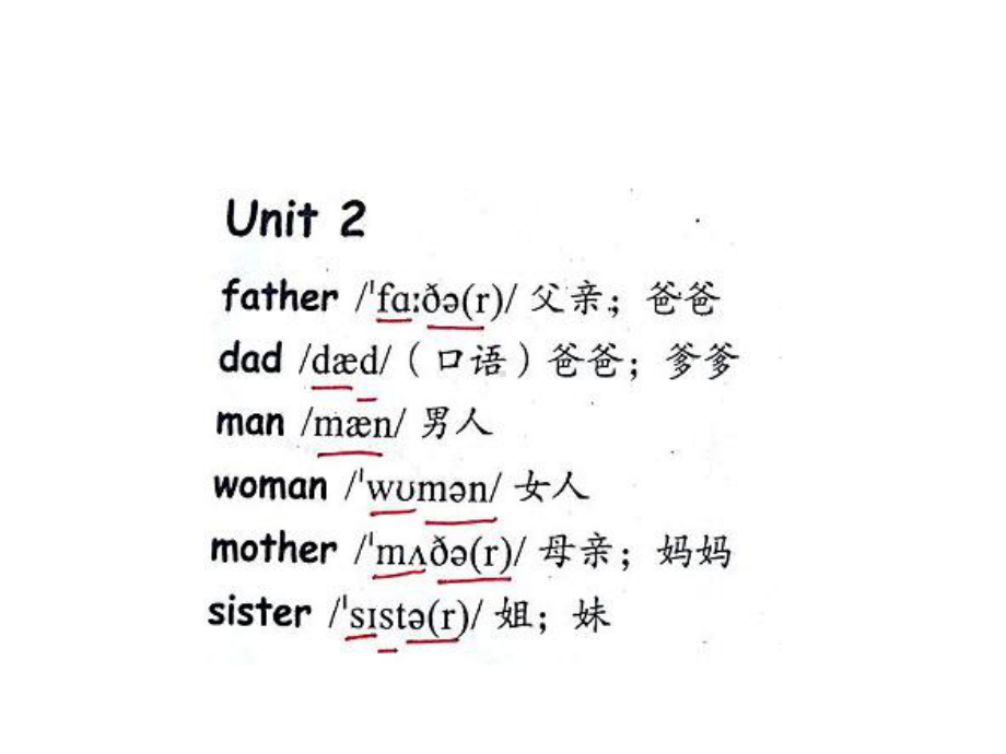 人教版小学英语三年级下册Unit2优秀公开课课件.ppt（无音视频素材）_第3页