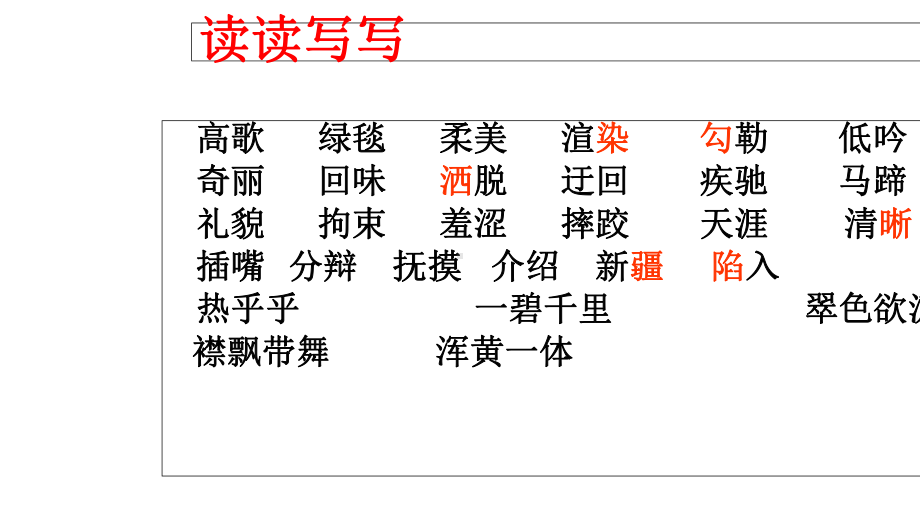 人教版小学语文五年级下册1语文第一单元复习1课件.ppt_第2页