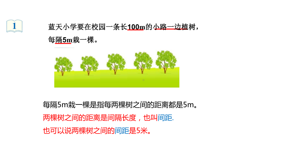 人教版小学数学五年级上册《植树问题》课件.ppt_第2页