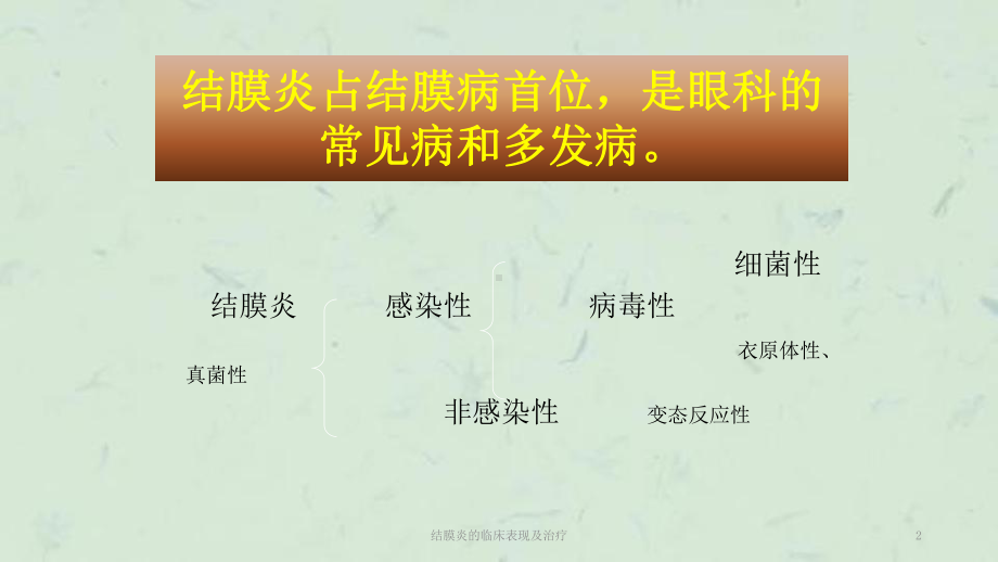 结膜炎的临床表现及治疗课件.ppt_第2页