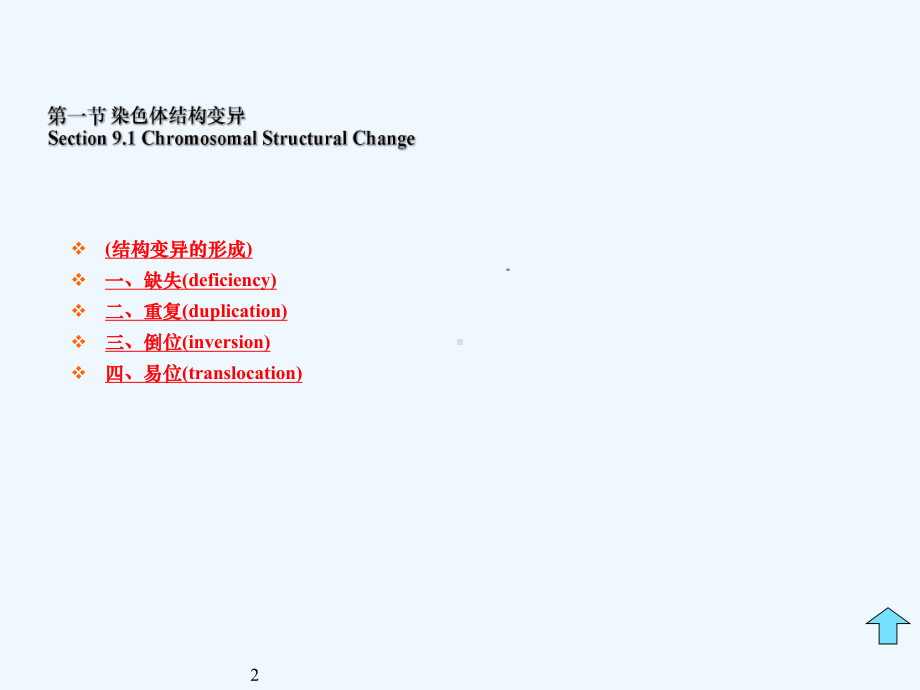 九章染色体结构的变异课件.ppt_第2页