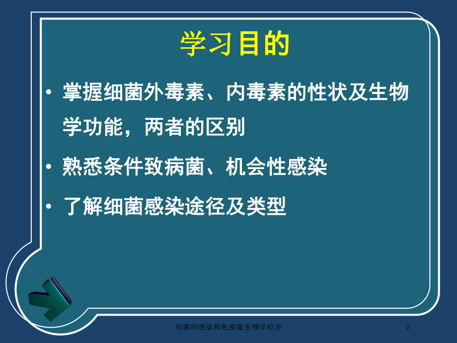 细菌的感染和免疫微生物学检查培训课件.ppt_第2页