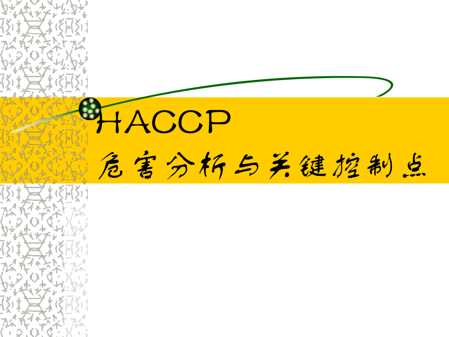 HACCP危害分析与关键控制点课件.ppt_第1页