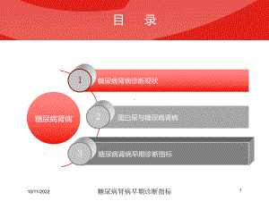 糖尿病肾病早期诊断指标培训课件.ppt