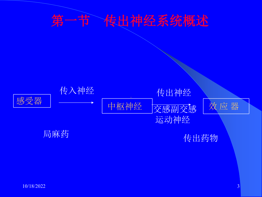 第四章-传出神经系统药-第一节概述-药物应用护理-药理学教学课件.ppt_第3页