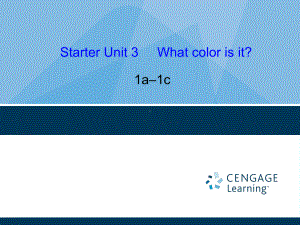 Starters-Unit-3-What-color-is-it-全单元课件及教案-2.ppt