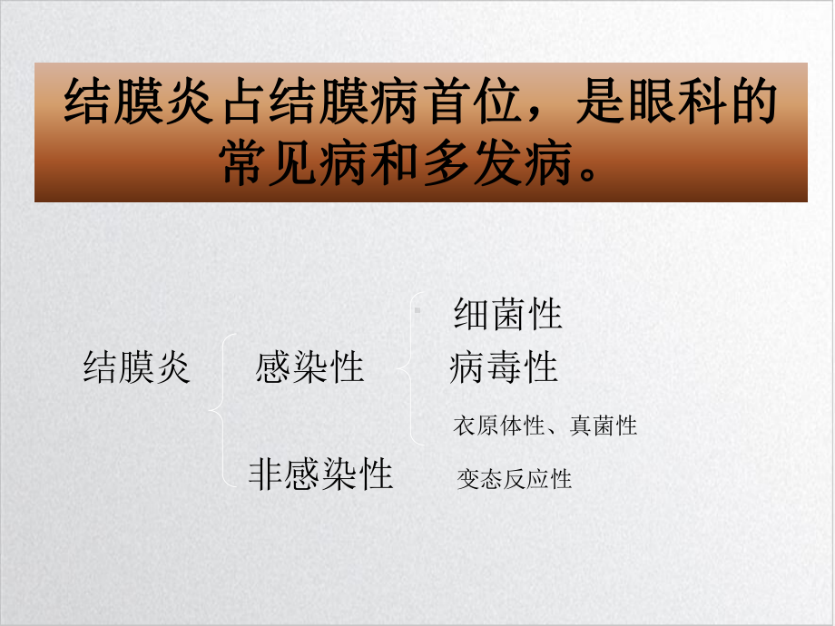 细菌性结膜炎与病毒性结膜炎的临床表现及治疗培训讲义课件.ppt_第3页