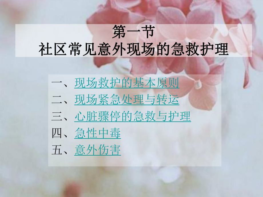 八章社区急救与灾害护理课件.ppt_第2页