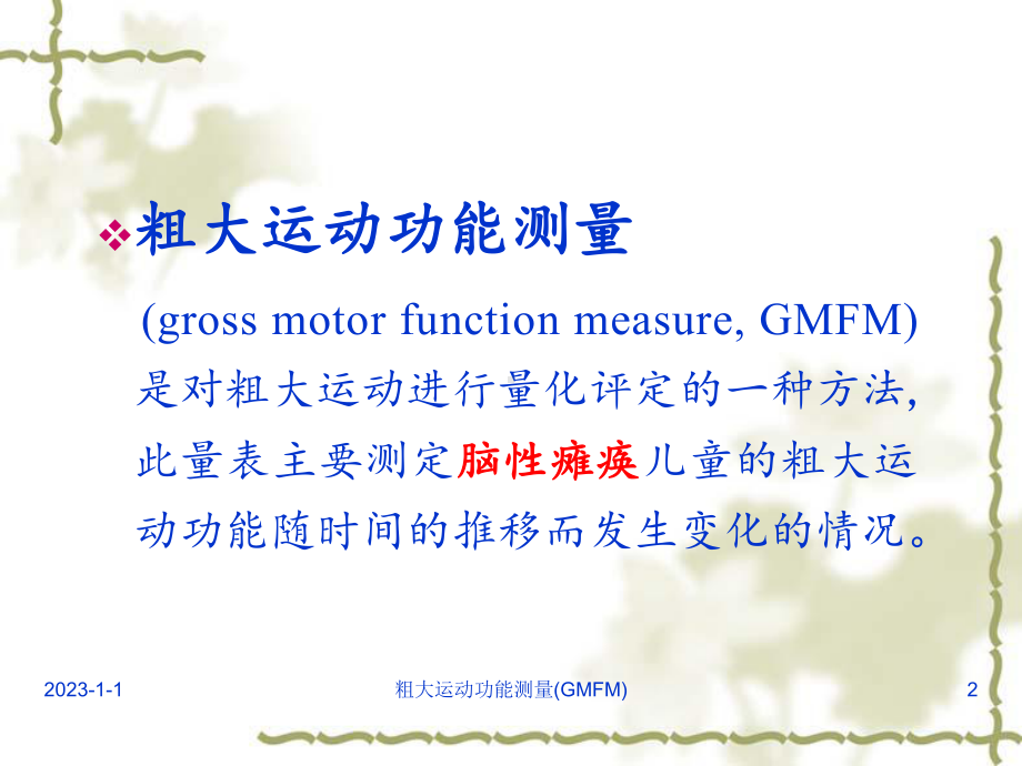 GMFM-包含分级系统课件.ppt_第2页