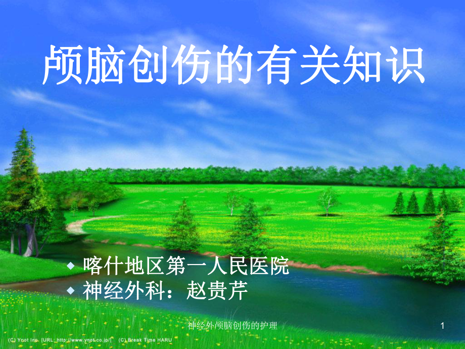 神经外颅脑创伤的护理课件.ppt_第1页