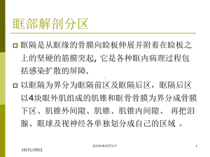 眼部肿瘤的CT诊疗培训课件.ppt