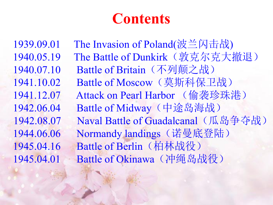 The-Famous-Battles-of-World-War-Two二战中的重要战役课件.ppt_第2页