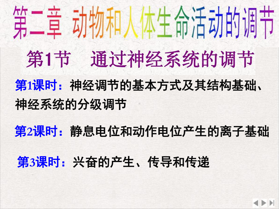 神经调节一神经系统的结构基础和基本方式版课件.pptx_第2页