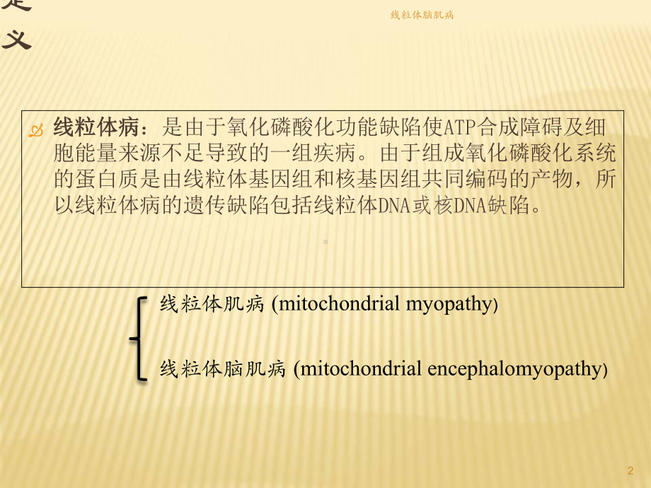 线粒体脑肌病培训课件.ppt_第2页