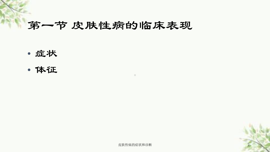 皮肤性病的症状和诊断课件.ppt_第2页