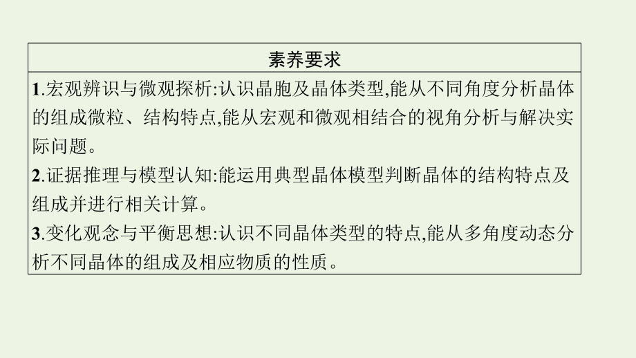 2022届高考化学一轮复习物质结构与性质第3节物质的聚集状态与物质性质课件鲁科版.pptx_第3页