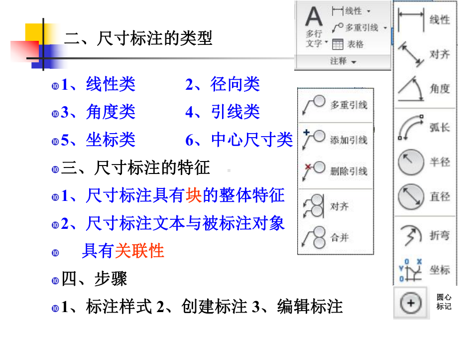 AutoCAD基础11尺寸标注课件.ppt_第3页