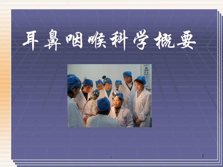 耳鼻喉概要医学课件.ppt_第1页