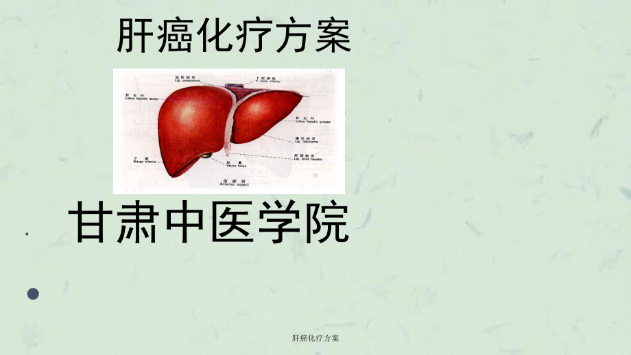 肝癌化疗方案.ppt_第1页