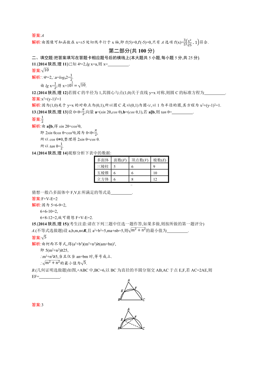 2014年普通高等学校招生全国统一考试数学(陕西卷)理.docx_第3页